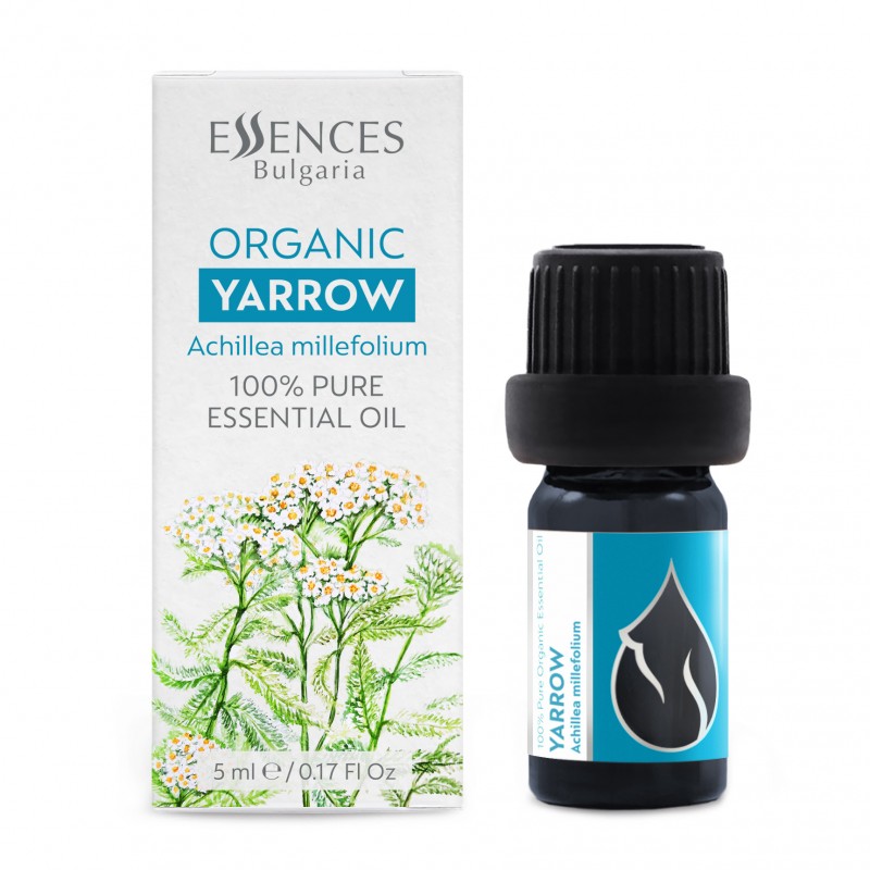 Organic Yarrow - 100% pure and natural essential oil (5ml)