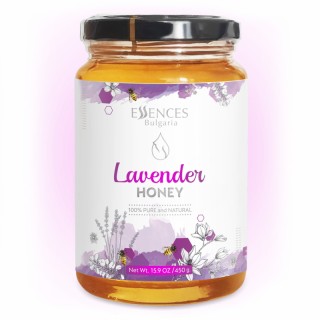 Lavender honey - 100% pure and natural (450 gr)