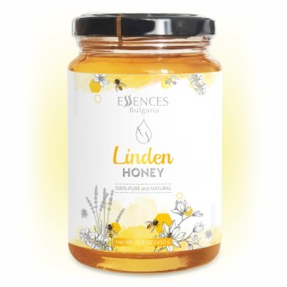 Linden honey - 100% pure and natural (450 gr)